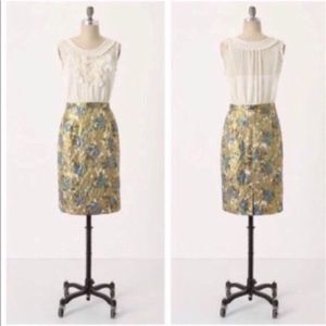 Anthropologie Silk Blend Dress